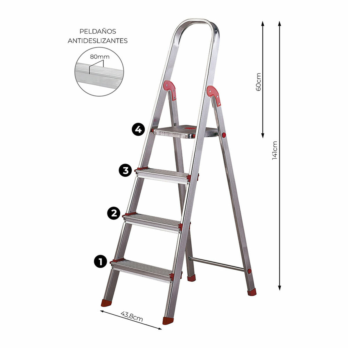 Scară pliabilă Rolser Aluminiu